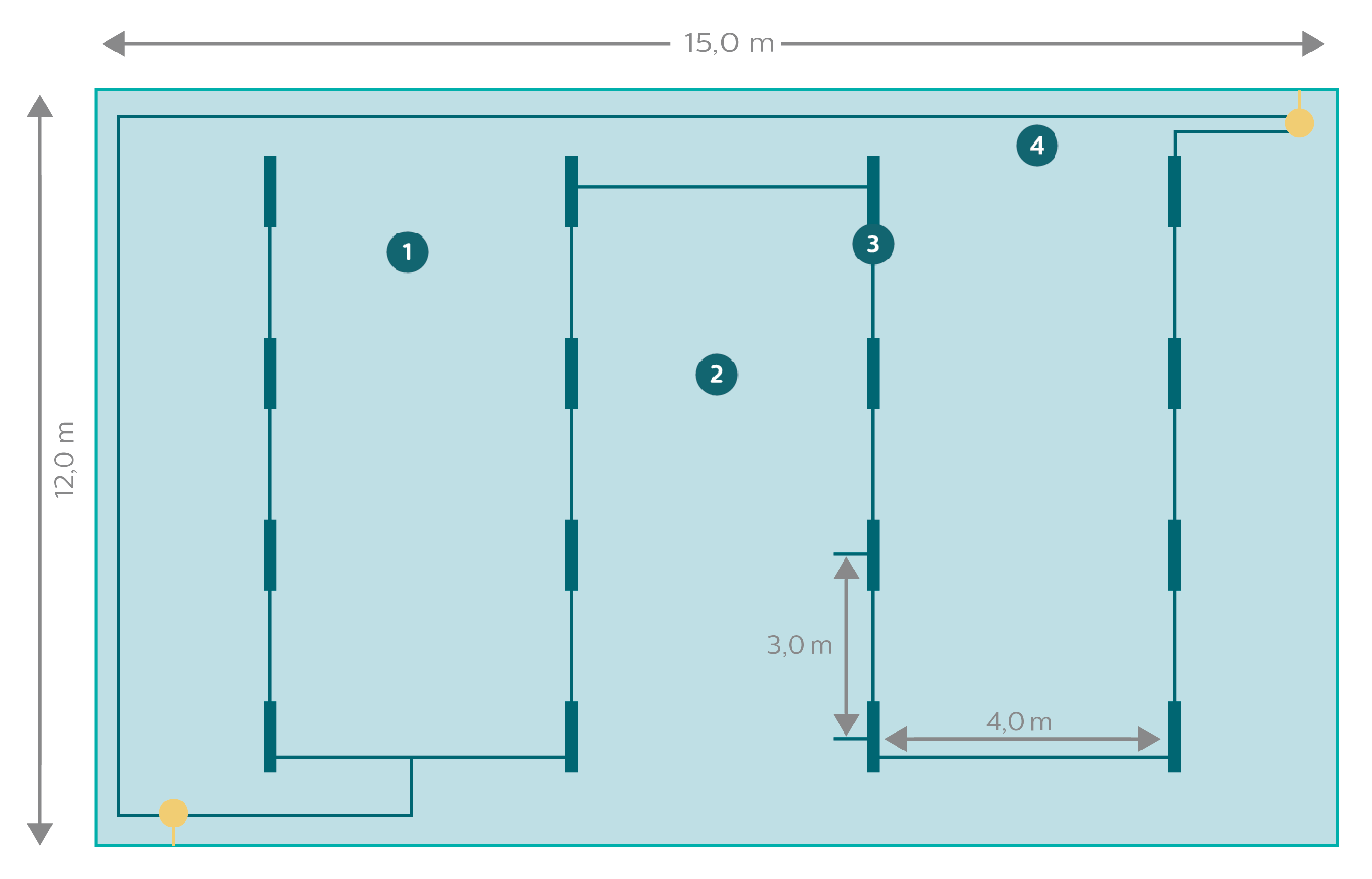 Car park diagram