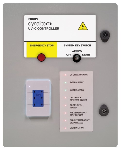 Philips Dynalite UV-C-Steuerungssystem zur Oberflächendesinfektion
