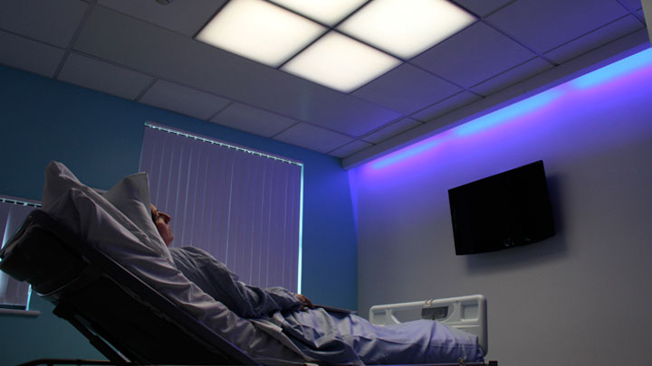 Beleuchtungssystem für Patientenzimmer