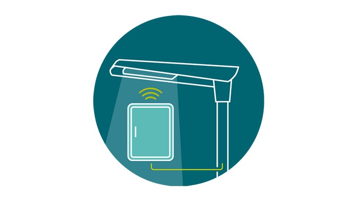 Die Philips Lighting CityTouch Workflow-App bietet Informationen und Arbeitsabläufe für eine effiziente verbundene Beleuchtung