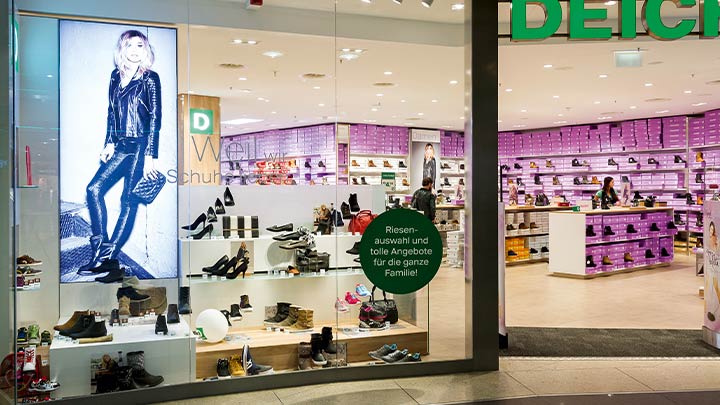 Ein helles Schaufenster bringt Kunden ins Geschäft