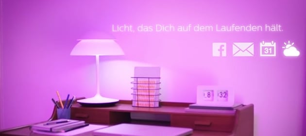 Hue Beyond: kabellose Lampe der Zukunft