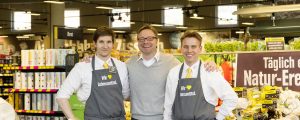 Individuelles Licht im Supermarkt